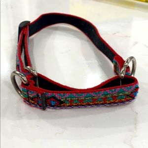 Dog martingale collar, small/medium.